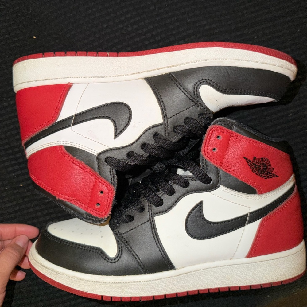 Nike Red, Black, and White Sneakers